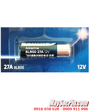 Pin Philips 27A, 8LR50 _Pin remote điều khiển Alkaline 12v Philips 27A, 8LR50 chính hãng